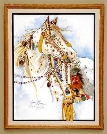 Lynn Bean - Copper Appaloosa Native American Dress UNAVAILABLE