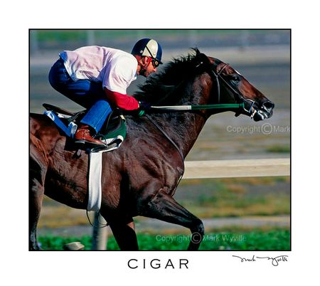 Mark Wyville - Cigar, Morning Workout Art Print