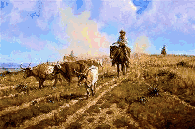 Martin Grelle - Texas Legacy - Western Print