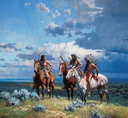 Martin Grelle - The Buffalo Rattler - Canvas Giclee