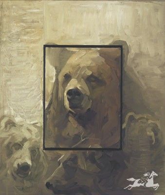 Mary Roberson - Grizzlies in the Sun