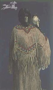 Mary Wyant - Red Eye - Native American Print
