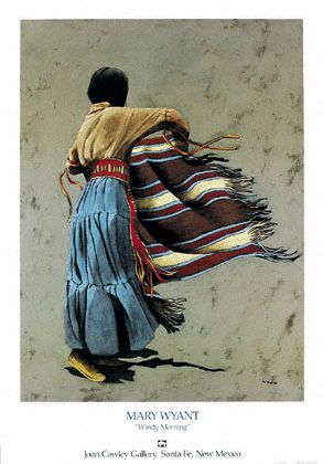 Mary Wyant - Windy Morning OUT OF PRINT