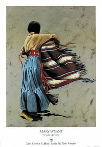 Mary Wyant - Windy Morning OUT OF PRINT