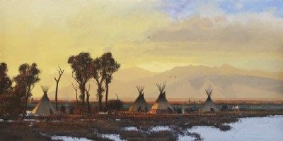 Michael Coleman - Early Snow - Limited Edition Giclee