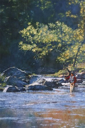 Michael Dudash - Fishing Mad River