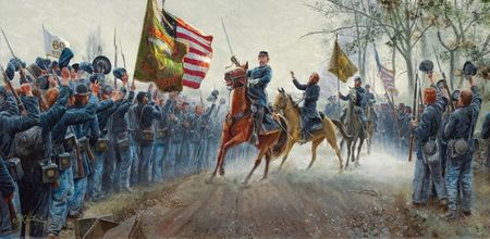 Mort Kunstler - Absolution Before Victory - Limited Edition Print