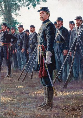 Mort Kunstler - An American Hero - Signed and Numbered Print