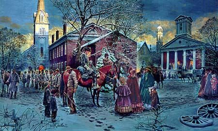 Mort Kunstler - Changing of the Pickets - Limited Edition Print