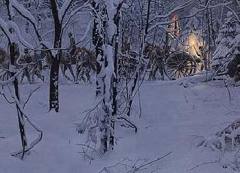 Mort Kunstler - Confederate Christmas - Limited Edition Print