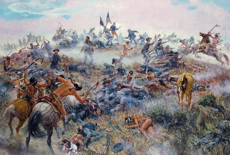 Mort Kunstler Custer's Last Stand Special Edition Print