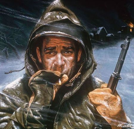 Mort Kunstler - Korean Winter - Limited Edition Giclee