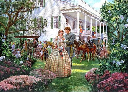 Mort Kunstler - Magnolia Morning - Limited Edition