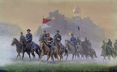 Mort Kunstler - Morning Riders - Limited Edition Civil War Print