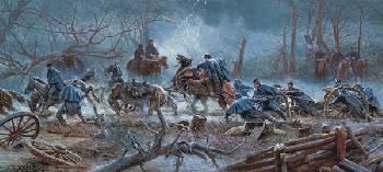 Mort Kunstler - The Mud March - Limited Edition Civil War Print