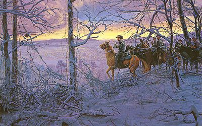 Mort Kunstler - While the Enemy Rests - Limited Edition