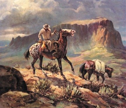 Olaf Wieghorst - Appaloosa - Signed and Numbered Print