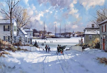 Paul Landry - A Canadian Christmas - Limited Edition Print