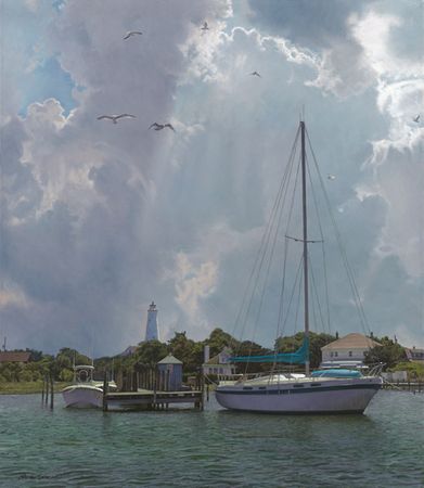 Phillip Philbeck - Silver Lake Harbor - New! - Limited Edition Print UNAVAILABLE