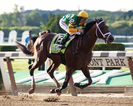 Racehorse Palace Malice in the 2013 Belmont - Finish