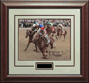 Rich Strike - 2022 Kentucky Derby - Inside Rail Framed