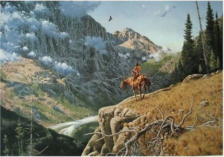 Richard Luce - Eagle Country - Signed & Numbered Print