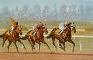 Richard Stone Reeves - Hollywood Gold Cup 1977 - Signed & Numbered UNAVAILABLE
