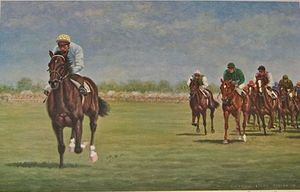 Richard Stone Reeves - Troy Winning Epson Derby - Limited Edition