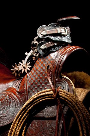 Robert Dawson - California Spurs - Western Print - Canvas Options