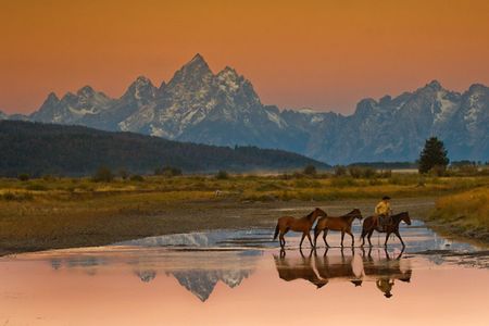Robert Dawson - Early Morning - Western Print - Canvas Options