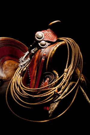 Robert Dawson - Teddy Jack's Gear - Western Print - Canvas Options