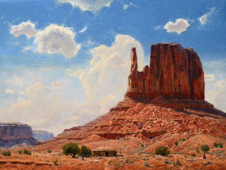 Robert Peters - Dine Bikeyah - The People's Land - Canvas Giclee