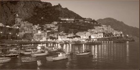 Rod Chase - Amalfi Lights - Sepia UNAVAILABLE