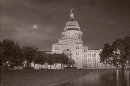 Rod Chase - Texas Capitol - Sepia UNAVAILABLE
