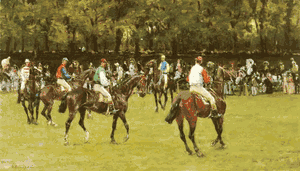 Ruggero Panerai - In The Paddock - Horse Print