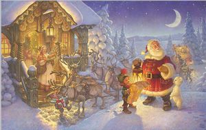 Scott Gustafson - Santa At the North Pole UNAVAILABLE