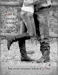 Shawnda Eva - Love Is Sweet - Cowboy Print