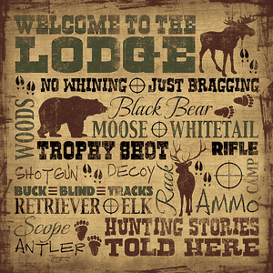Shawnda Eva - Welcome to the Lodge - Paper and Canvas Options