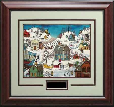 Linda Nelson Stocks - The Chimney Sweeps - Framed