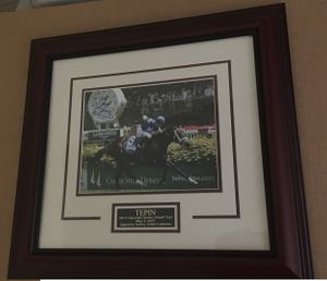 Tepin Wins Churchill Downs 2015 - Framed & Signed