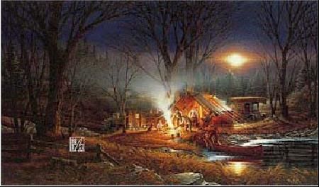 Terry Redlin - Campfire Tales - Limited Edition