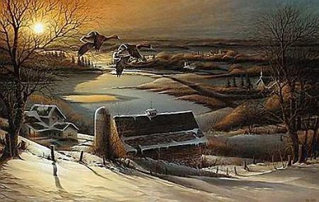 Terry Redlin - Delayed Departure UNAVAILABLE