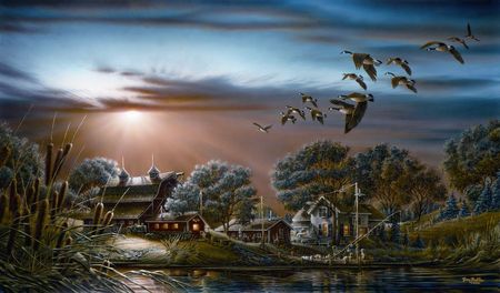 Terry Redlin - Lazy Afternoon - Limited Edition Print