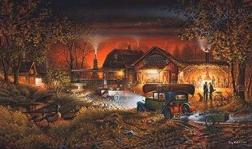 Terry Redlin - Morning Warm Up