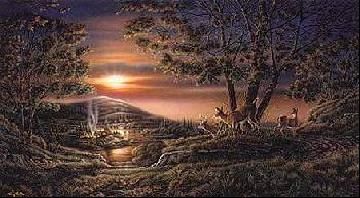 Terry Redlin - Sharing the Sunset UNAVAILABLE