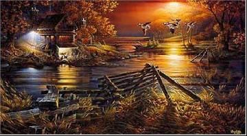 Terry Redlin - Social Hour - Signed & Numbered Print