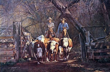 Tim Cox - Last Of The Herd - Rare Limited Edition