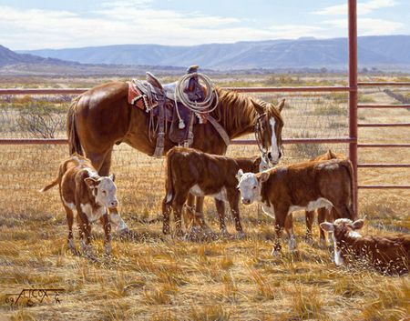Tim Cox - Reluctant Company - Canvas Limited Edition