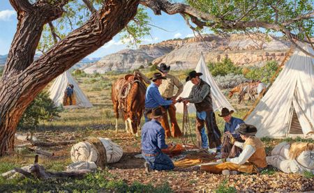 Tim Cox - Trading Treasures - Limited Edition