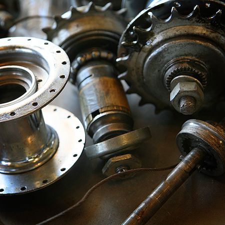 Todd Van Fleet - Hubs - Bicycle Parts Giclee
